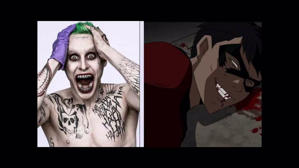 deadpoolXtacoz's tweet photo. Can we entertain this theory &amp; hope to the DC gods that it's actually true! 🙏🏼 #DCComics #SuicideSquad #joker #need http://t.co/SyycKxlLLB
