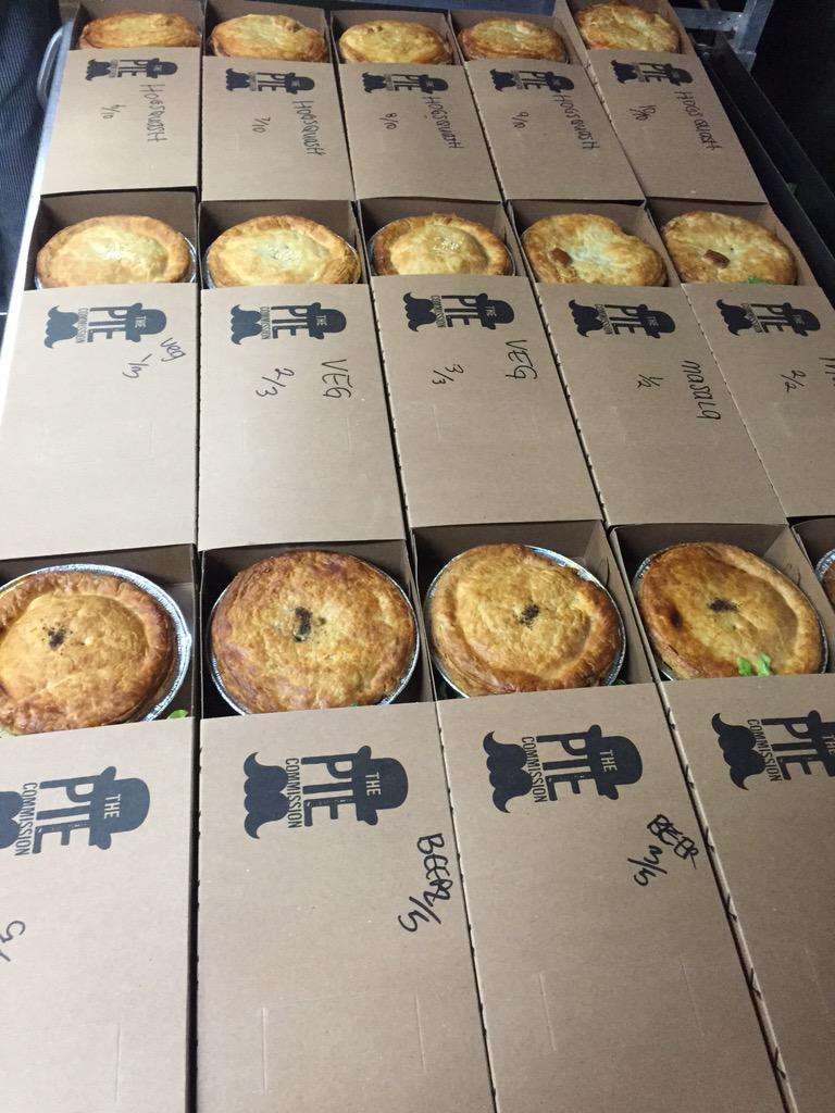 PieCommish's tweet image. #PieWeather #catering #BestOfficeLunchEver