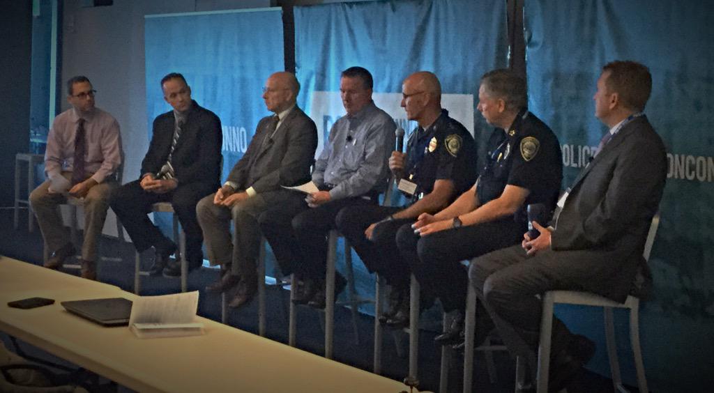 SarahEGrant's tweet photo. #policeinno - Body Worn Camera Panel @jeremymuraski @CambridgePolice @DunwoodyPolice @MLevineReports @MSNewEngland http://t.co/olQCweCgkw