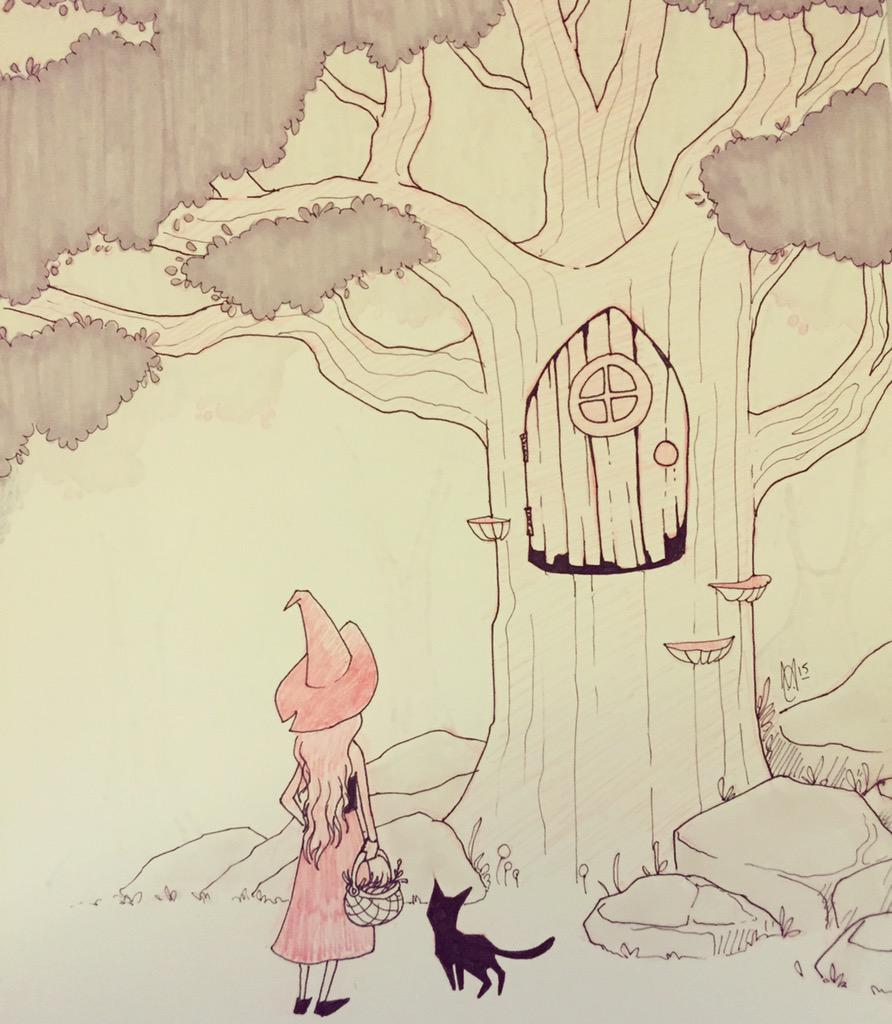 angrypotato's tweet photo. Last three inktobers.. Piper and Cat goin on adventures! #magiclost https://t.co/7Qo2sYufT5 http://t.co/SL6PrH5XYb