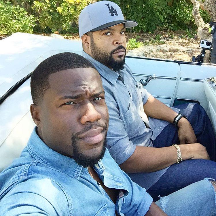 icecube's tweet image. Gettin' ready for #RideAlong2 with @KevinHart4real, coming this January.