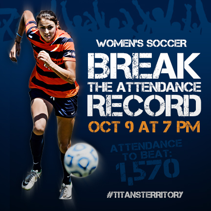 Lots of fun 4 <a href="/csuf/">Cal State Fullerton</a> students &amp; fans at Friday's 7 pm game vs UC Davis at Titan Stadium. #TitansTerritory #TusksUp