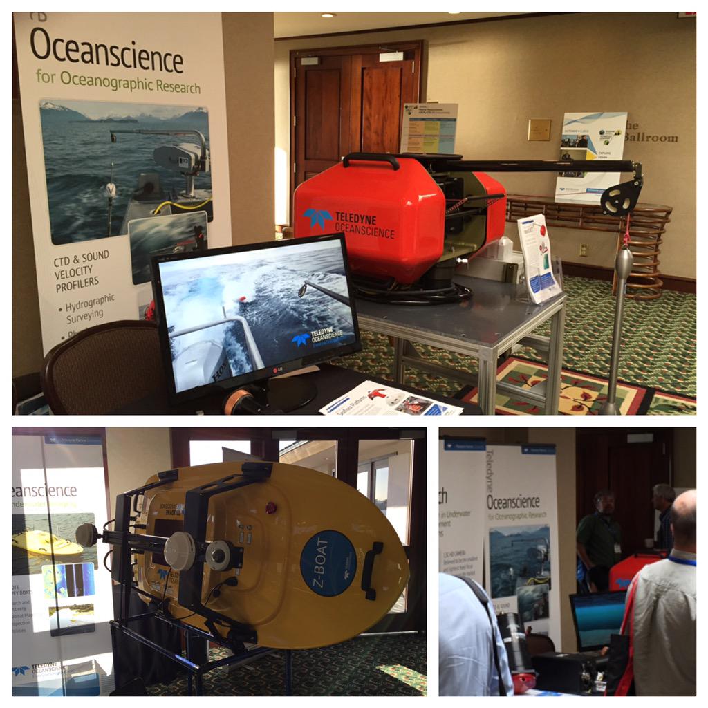OceanSciGroup's tweet photo. #TMTW2015 is in full swing! Our innovative #rapidCAST and #ZBoat are on display. Speak with one of our experts! http://t.co/nfFxwMr0RO