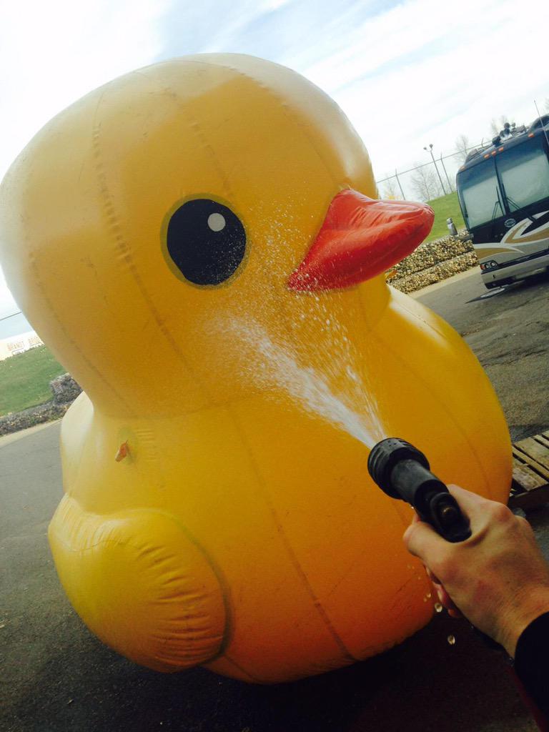 paulbrandt's tweet image. Did I mention we have the best crew on earth? Thanks Oli! #RoadTripTour #FordTruckTour #ducktech