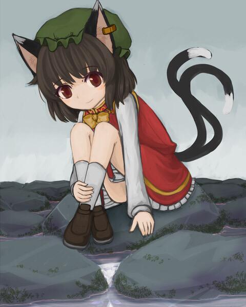 ちぇんちゃんの日過去絵やで 