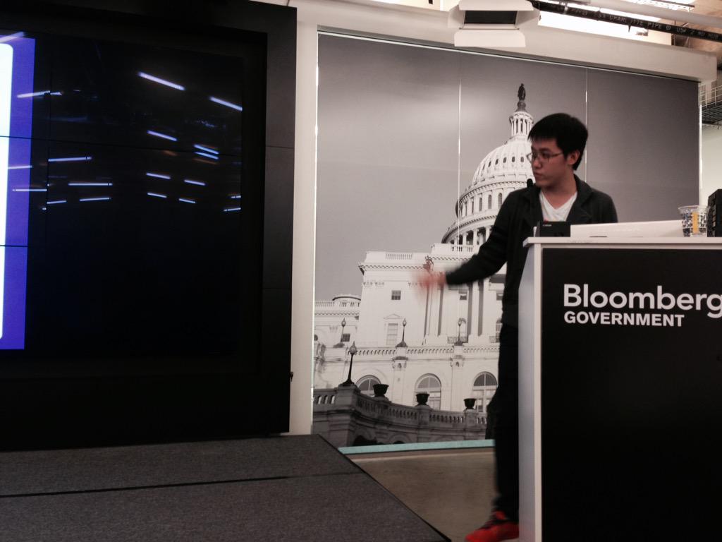 Reactive programming with RxJS. Thanks for hosting, Bloomberg! #reactdc #dctech
