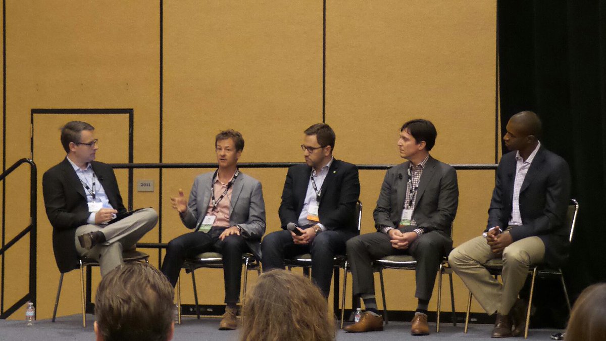 CrowdStreet's tweet photo. #ulinext tech disruption panel members sharing their innovative views of #cre @airbnb @zipcar @realmassive @liquidsp… http://t.co/7FuHVU0Cit