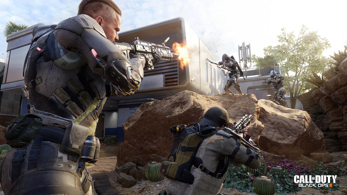The launch of <a href="/CallofDuty/">Call of Duty</a>: Black Ops 3 is just one month away. RT if you’re counting the days until November 6.