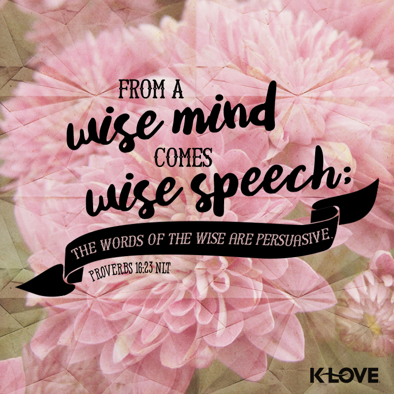 KLOVERadio's tweet photo. #VOTD #scripture #wise #speech http://t.co/cZjZA5KNNg