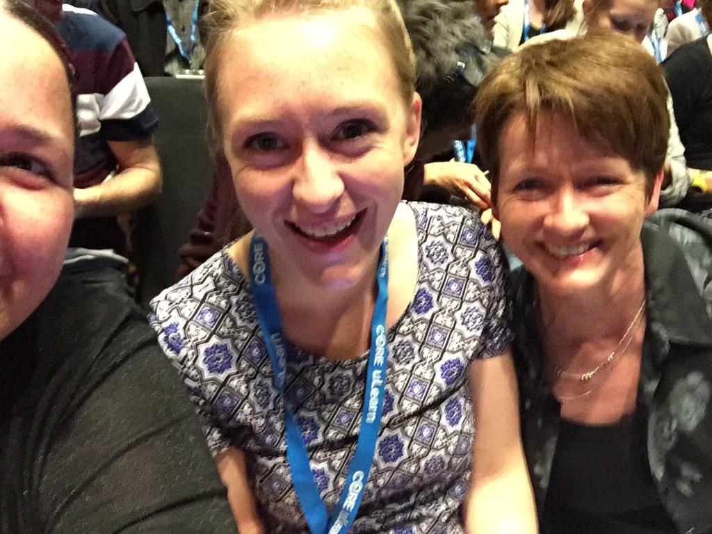 teacher_element's tweet photo. uLearn 2015! Excited about first keynote:) http://t.co/xui6cmARlE