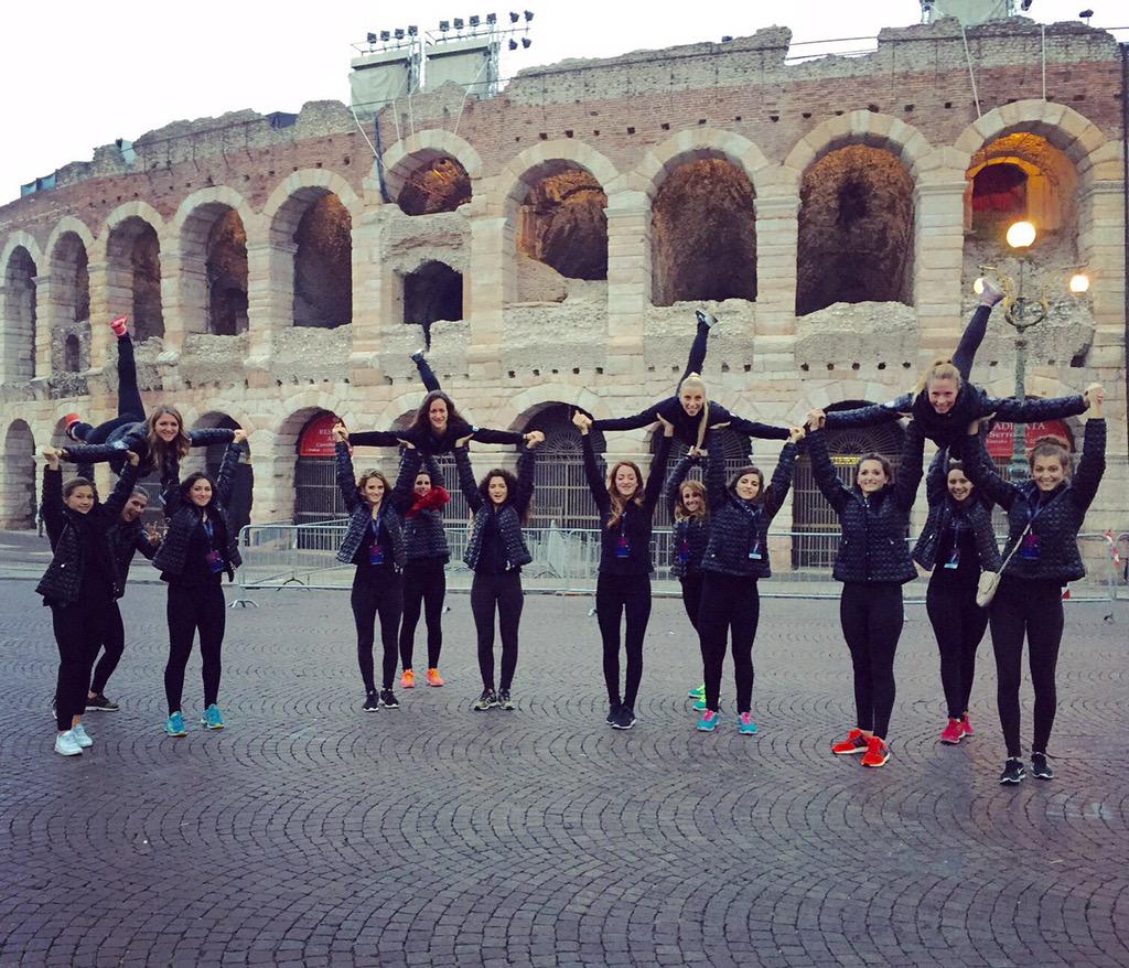 Second day of rehearsals at the Arena of Verona!
See you on friday for the first night 😊 #intimissimionice