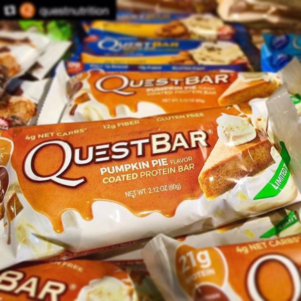 CP_ilstu's tweet image. For all the basic girls out there!
Pumpkin Pie Quest Bars!
Available now @CampusProtein
campusprotein.com/#_l_2b