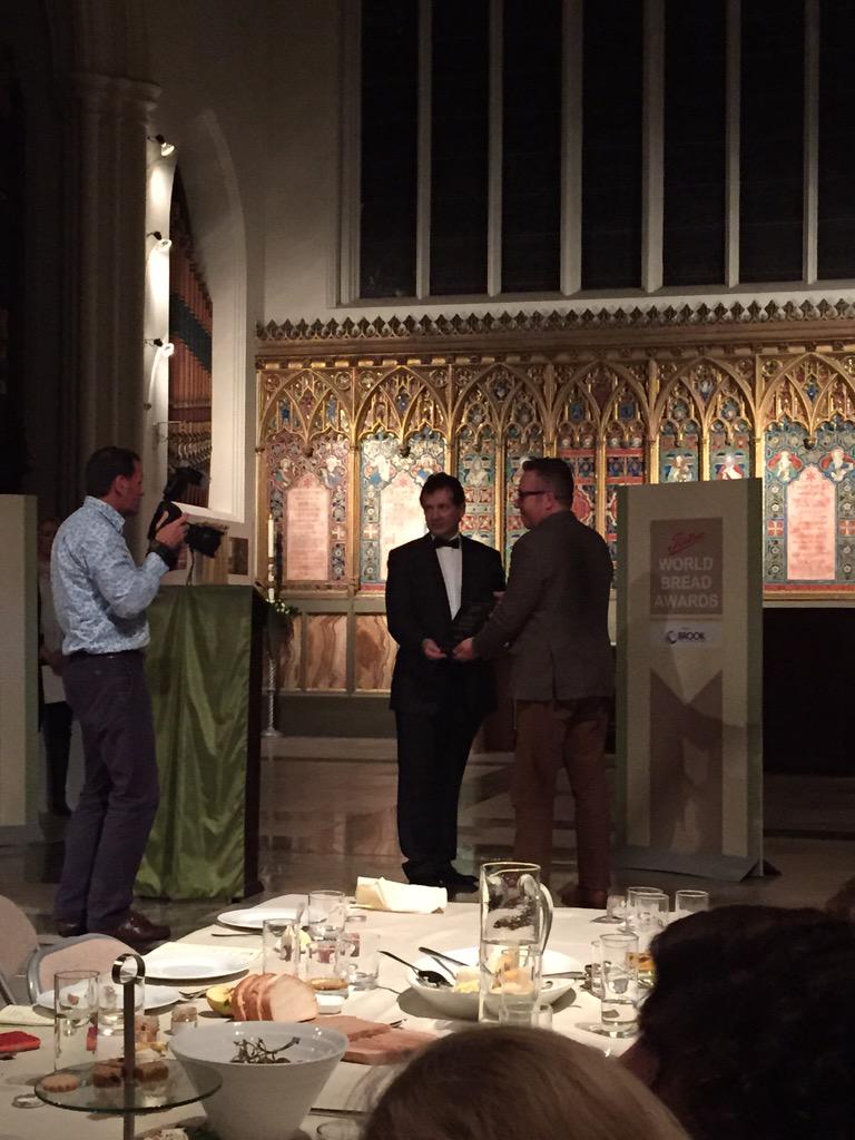 lovinglyartisan's tweet photo. Over the moon to win People's Choice Award @WorldBreadAward @Gilchesters http://t.co/73y6tQibDr