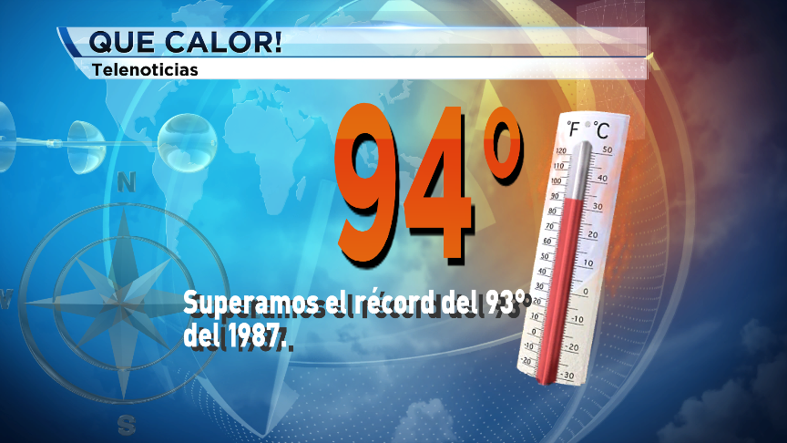 yaralizls's tweet photo. Hoy establecimos un nuevo récord de temperatura máxima. http://t.co/z9BgsCqMz4