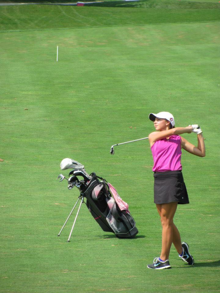 thunderhoops's tweet photo. Gr 9 6th. Gr 10 4th Gr 11 2nd Gr 12 finally won GBSSA  by 1 stroke. Shooting 73 congratulations @daniella_hopper http://t.co/CAT79zzPJO