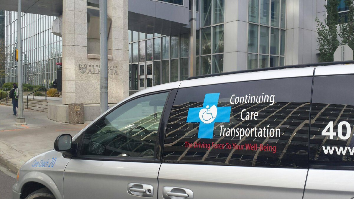 ContCareTransp's tweet image. Today we drove a client to Edmonton. #regainyourmobility #yyctoyeg