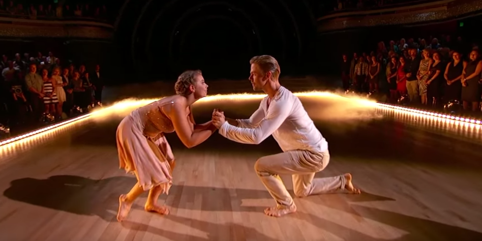 seventeen's tweet photo. Watch @BindiIrwin perform an emotional tribute to her dad on last night's @DancingABC: http://t.co/wHJeQB8SYN http://t.co/LHZ5Z1HnIt