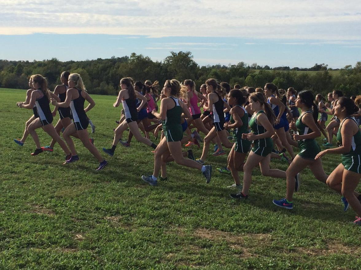 deedralawhead's tweet image. #Fayette girls crosscountry race at #MastersonStation.