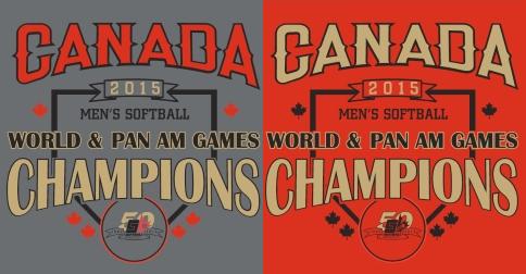SoftballCanada's tweet image. Celebrate the success of our Men's Team at @ISFMens2015 and @TO2015 by purchasing a T-shirt! softball.ca/english/store/…