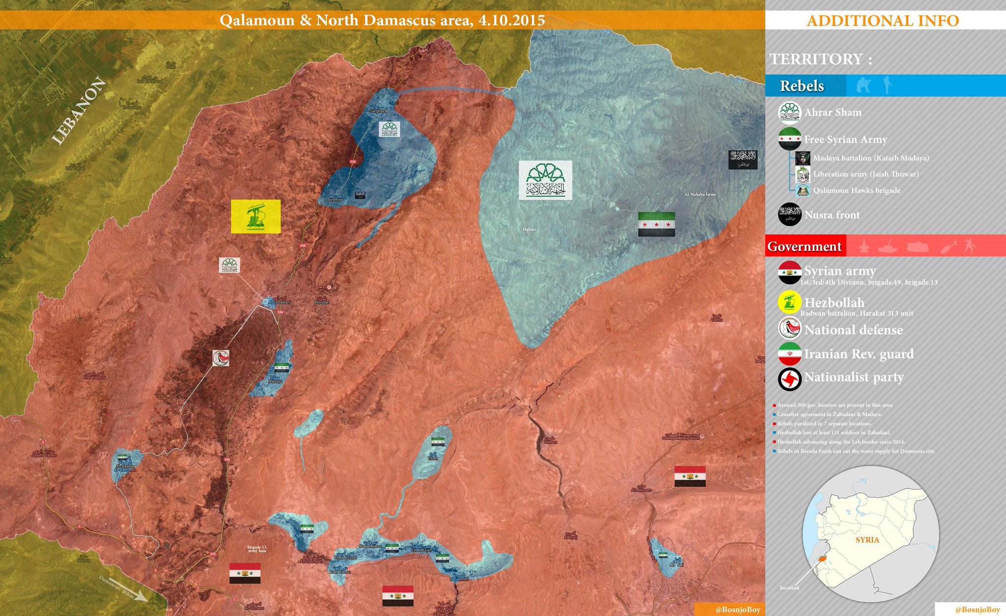 Guerre Civile en Syrie ( LISEZ LE PREMIER POST ! ) - Statut spécial  - - Page 7 CQqa3ceUkAAfU6h