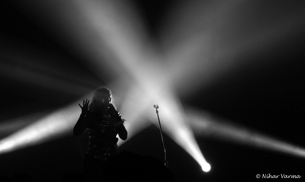 3Ffilms's tweet photo. Confusion - A singer or an anchor? 
She Rocked. Very rare clicks of @RJ_Megha #bestanchor #IFP2015 #Ahmedabad http://t.co/8jfOhtF0jB