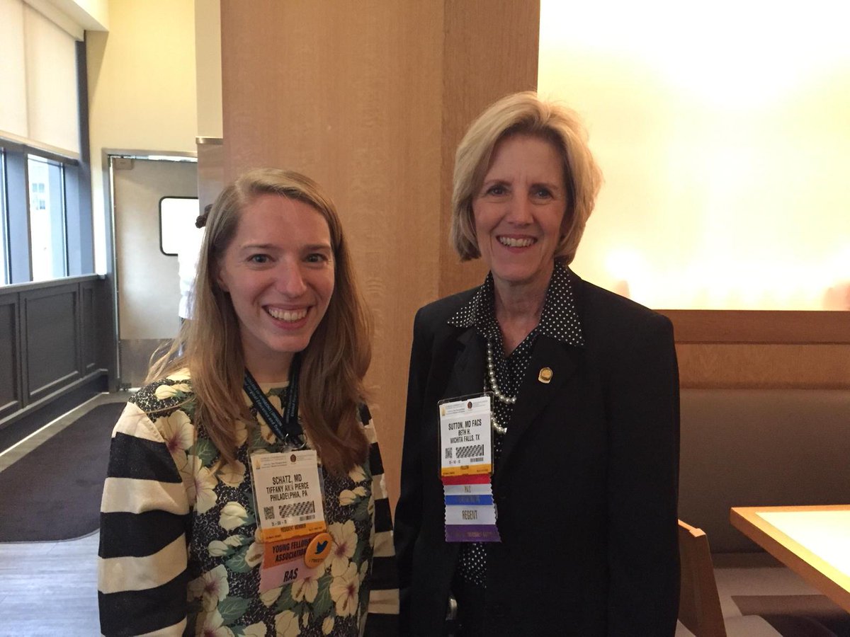AmCollSurgeons's tweet image. RT @tschatzmd: Getting great advice from regent Dr. Beth Sutton. #aws15 #cc15selfie @WomenSurgeons @AmCollSurgeons