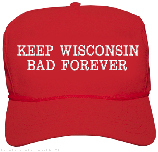 FakeDonLucia's tweet photo. Here, in a Trump hat, is the platform I'm running on this season. #VoteLucia http://t.co/e3i1xzMDob