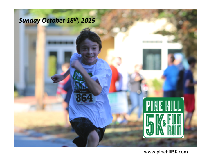 Time is running out! Sign up today pinehill5k.com