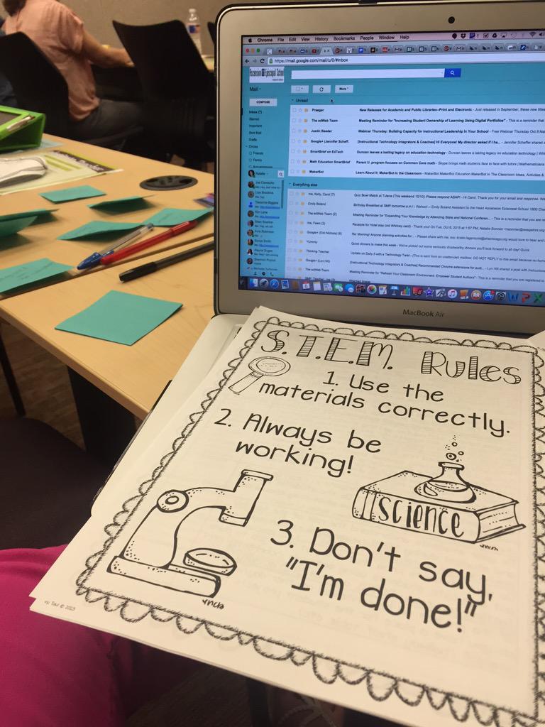 <a href="/goAPEL/">A+PEL</a> STEM professional development with <a href="/randapants80/">Miranda Britt</a> <a href="/APELMiranda/">Miranda Britt</a> #pdfun