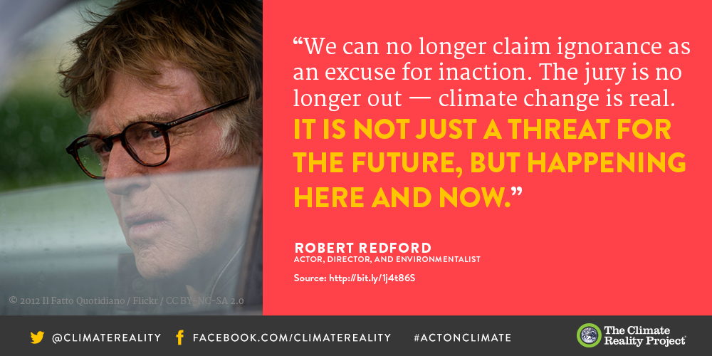 ClimateReality's tweet photo. We can’t say we didn’t know climate change was happening. 

Demand a better future: http://t.co/Qbf4N3kJdP #COP21 http://t.co/MiU7g53OA6