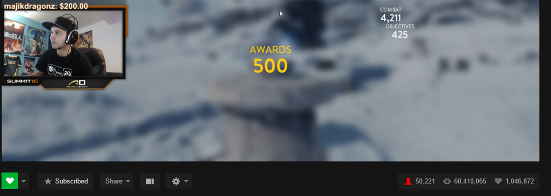 jaimestaples's tweet image. This is the dream @summit1g Congrats on the 50K viewers! Check him out people #beststream: twitch.tv/summit1g