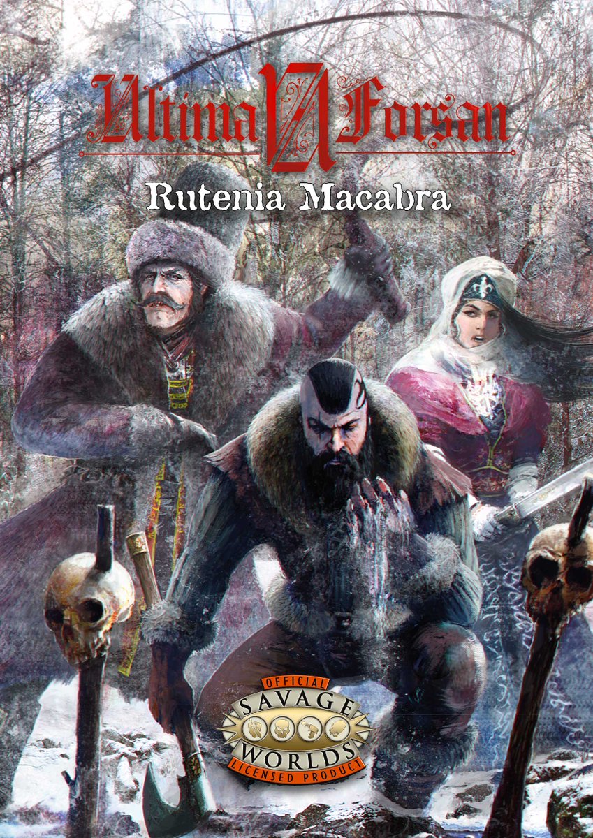 GGStudio_JT's tweet photo. Ultima Forsan: Rutenia Macabra (Macabre Russia) has been released in Italy! Cover by Sebastien Ecosse. http://t.co/eNBM3BG57w
