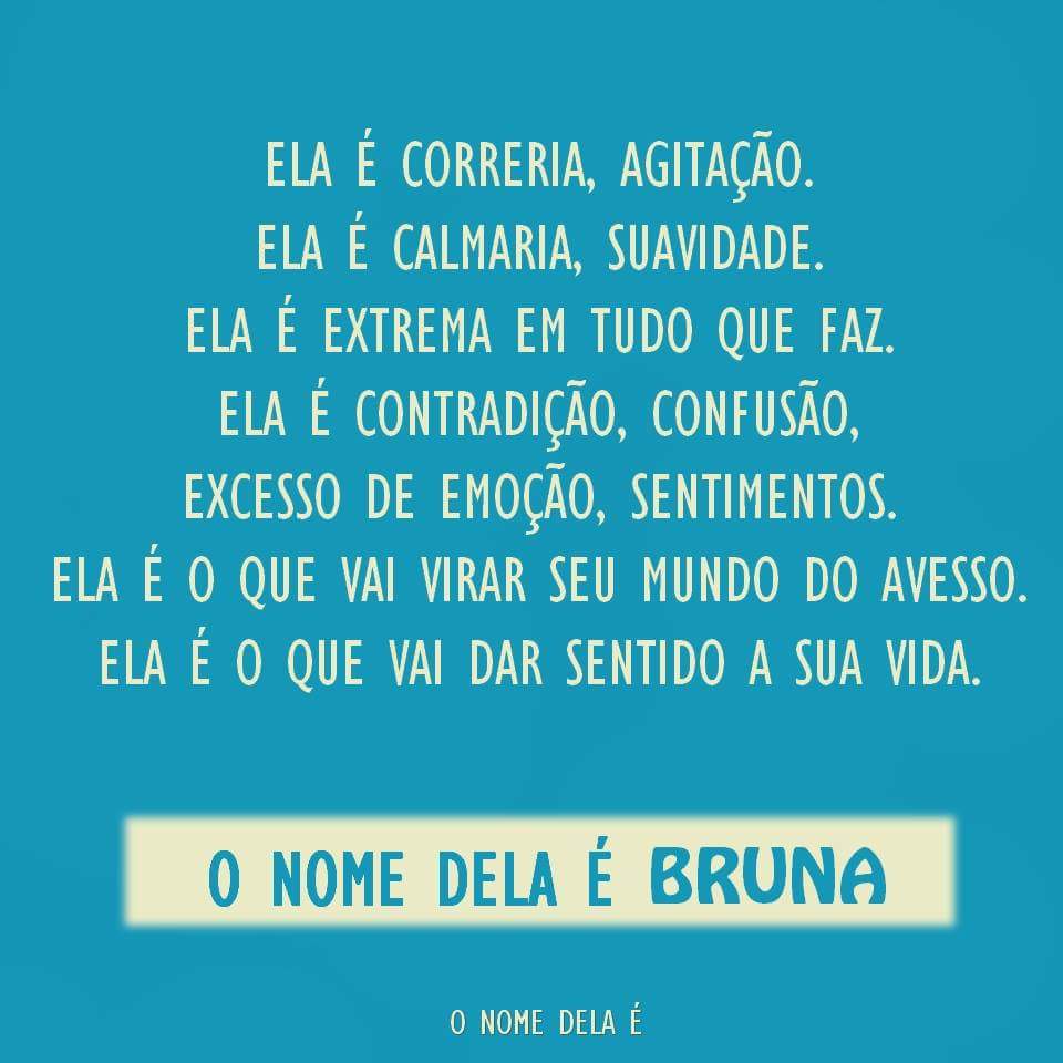 Significado do nome Bruna - Dicionário de Nomes Próprios