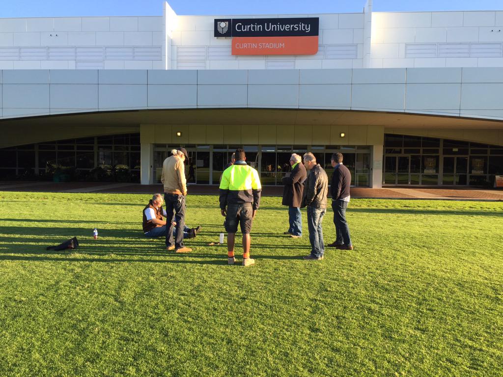 doogie668's tweet photo. Praying up a storm with these mighty men for our new venue @riverviewonline #ComeToCurtin http://t.co/OJimJw522b