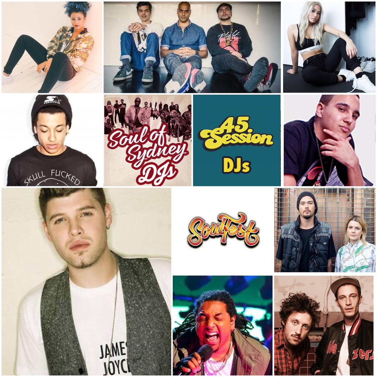 We've got some of Australia's most talented artists lined up for you at #Soulfest2015! Tix >> bit.ly/SoulfestTickets