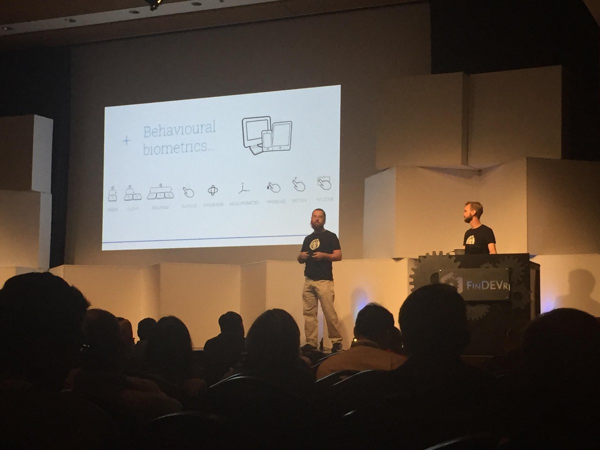 Great biometric security from <a href="/behaviosec/">BehavioSec</a> #Findevr #gesturalinteractions