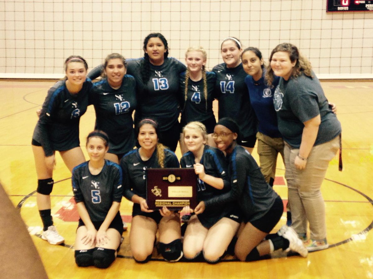 Krikelley's tweet photo. Southeast Lady Spartan Volleyball State Bound! #ProudToBeASpartan http://t.co/mzSB34ZiO0