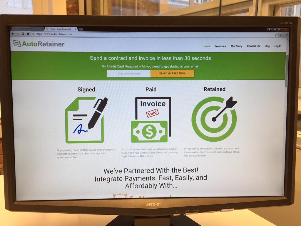 CatalystSpaces's tweet photo. Doc assembly, invoicing, &amp; signage in 1 easy process in less than 30 seconds! #VentureScaleUp #CatalystInspires http://t.co/THirM4Fk49