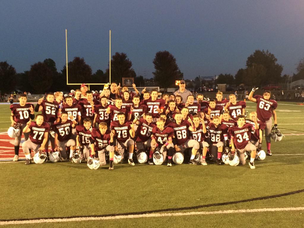 Cherokee Middle SPS on X: 7th grade football All-City champions