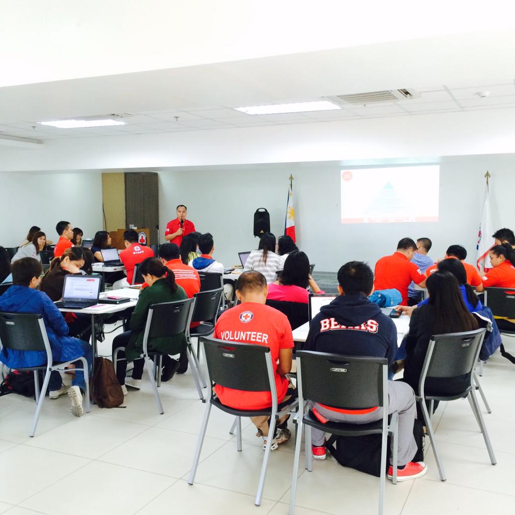 philredcross's tweet image. NOW at the National Headquarters: @redcross143 Chapter focal staff training for Volunteer Management. #RedCross143