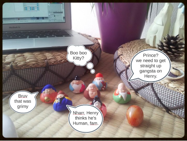MrZeebs's tweet photo. The drama on Zeebs desk, oh boy! Henry the protector has lost his mind.
#OddZebra #Drama #Creative #Japan #Zeebs #Fun http://t.co/rn0TPdn0XG