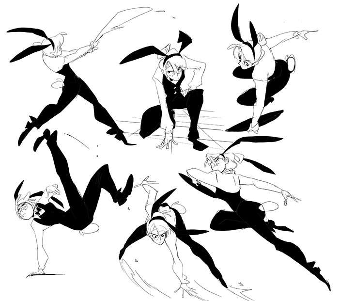 Fighting Anime Poses 50 Drawing Reference Guides