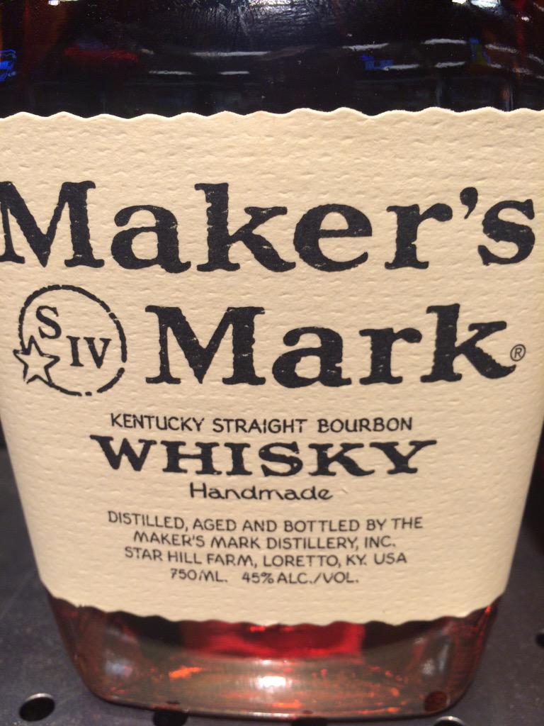 rolivec's tweet image. @yobetts @tferriss is Maker's Mark just trying to be different or did I not get the rule? #missingE