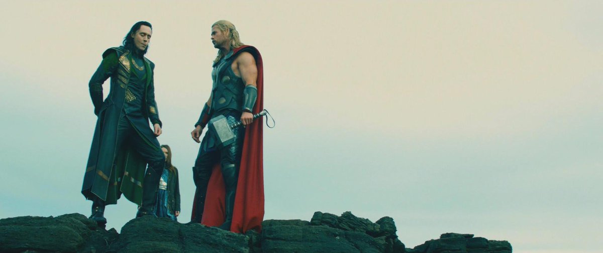 The_King_Loki's tweet photo. Loki and Thor http://t.co/8wYTfrqhEf