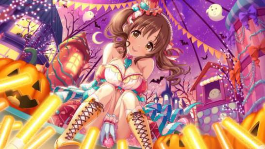 サイリウムはちんぽのメタファーで有名なドスケベSSR[パンプキンパーティー]十時愛梨+ですが、絶対に武田弘光先生のいまりあをリスペクトしてると思う 