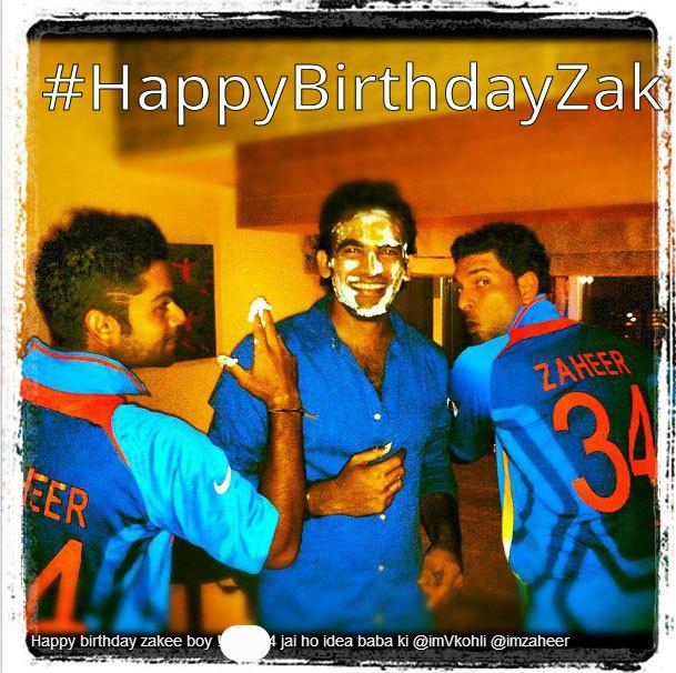  ZAK ATTACK :::::  HAPPY BIRTHDAY ZAHEER KHAN   