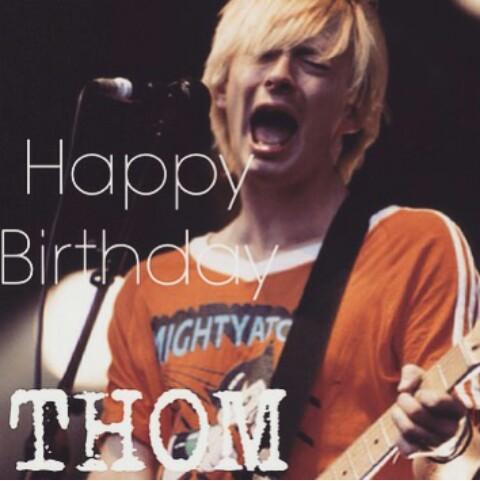 Happy Birthday Thom Yorke 