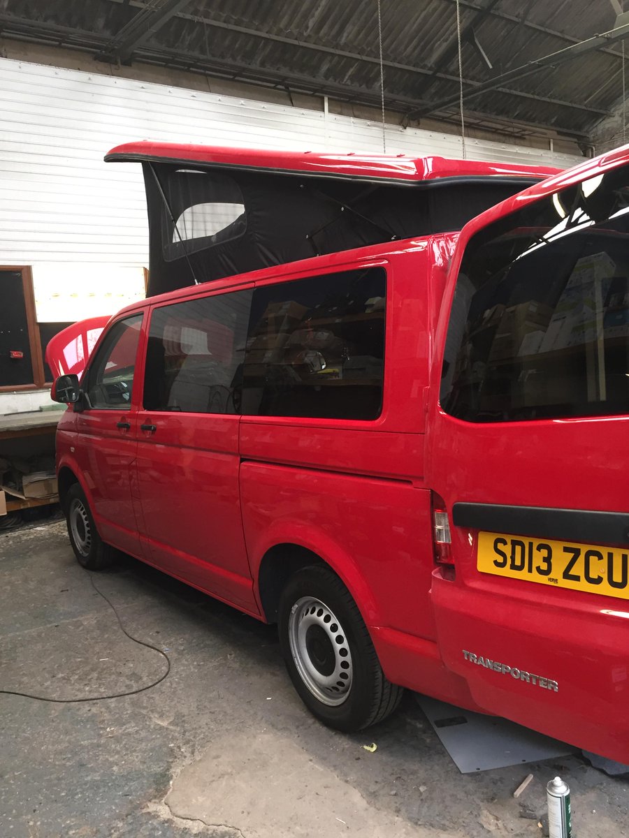 DenbyCampervans's tweet photo. Another #CamperConversion underway! #VWConversions #Campervans http://t.co/oRYzLI4Xjl