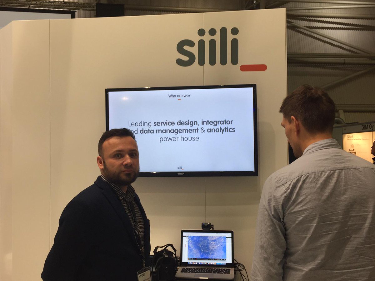 Siili Power House <a href="/Teknologiamessu/">Teknologia-tapahtuma</a> t booth #7m41 - come and say hi! #IoT #teknologia15 #servicedesign #analytics