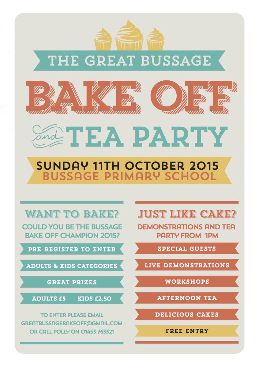 BussagePTA's tweet photo. @annakingradio Good morning! Its the #greatbritishbakeoff final tonight, please can you RT our #greatbussagebakeoff ? http://t.co/j55EPmOLaH